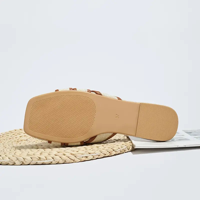 Keoka – Stylish Flat Slide Sandals