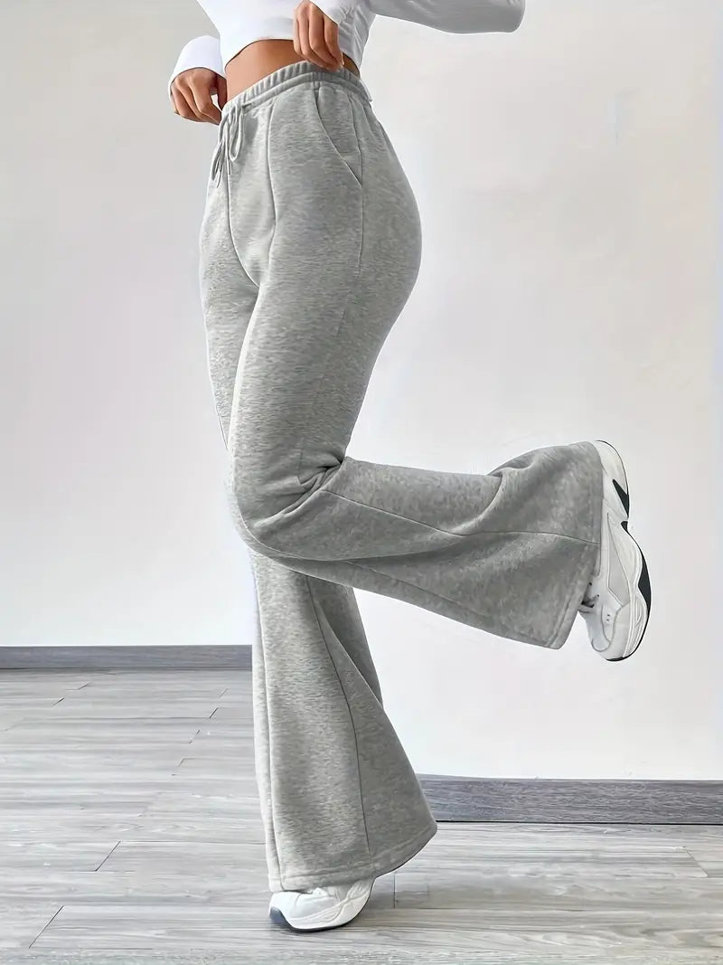 Manju – Flared Cotton Jogging Pants
