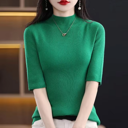 Aubrey – Knitted Turtleneck Sweater