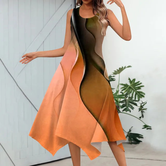 Vishna – Elegant Asymmetric Dress