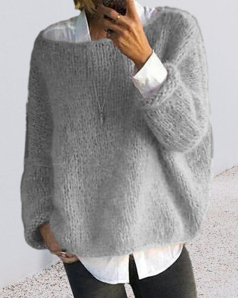 Stylish and elegant winter sweater