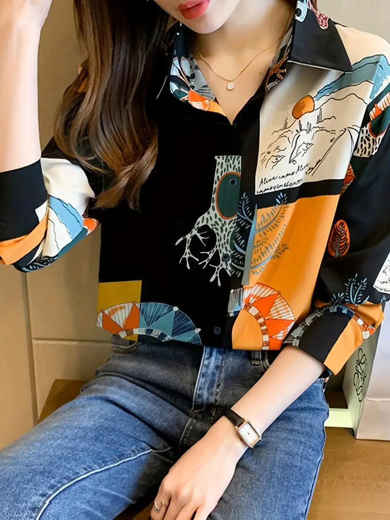 Briar – Artistic Long-Sleeved Blouse