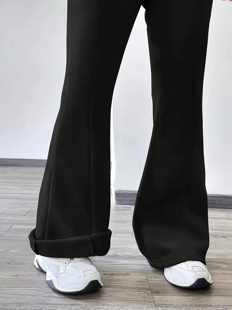 Manju – Flared Cotton Jogging Pants