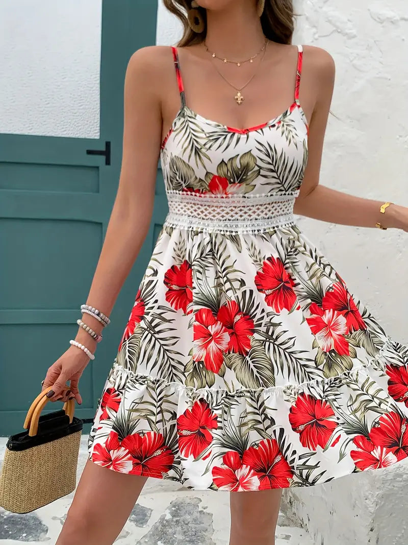 Lucena – Tropical Tiered Summer Dress