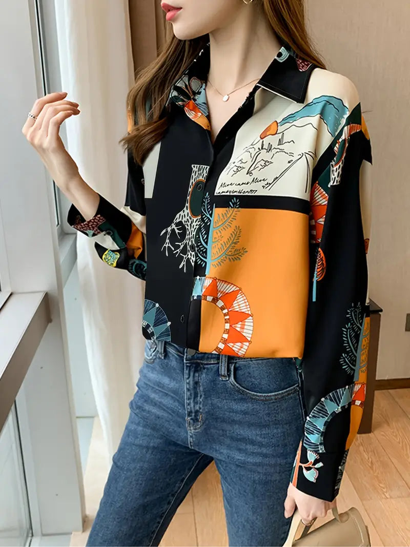 Briar – Artistic Long-Sleeved Blouse