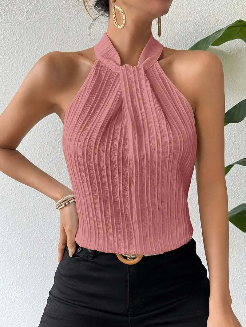 Drusilla – Elegantes Halter Neck Top
