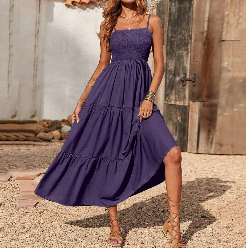 Eliadora – Elegant Tiered Maxi Dress