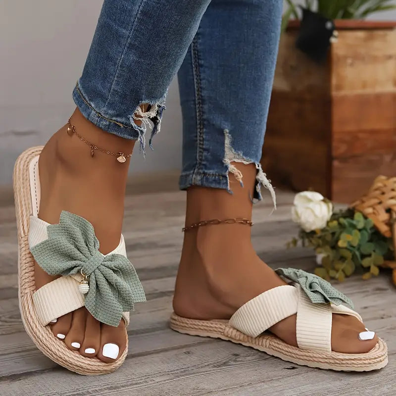 Sylis – Stylish Slippers with Bow