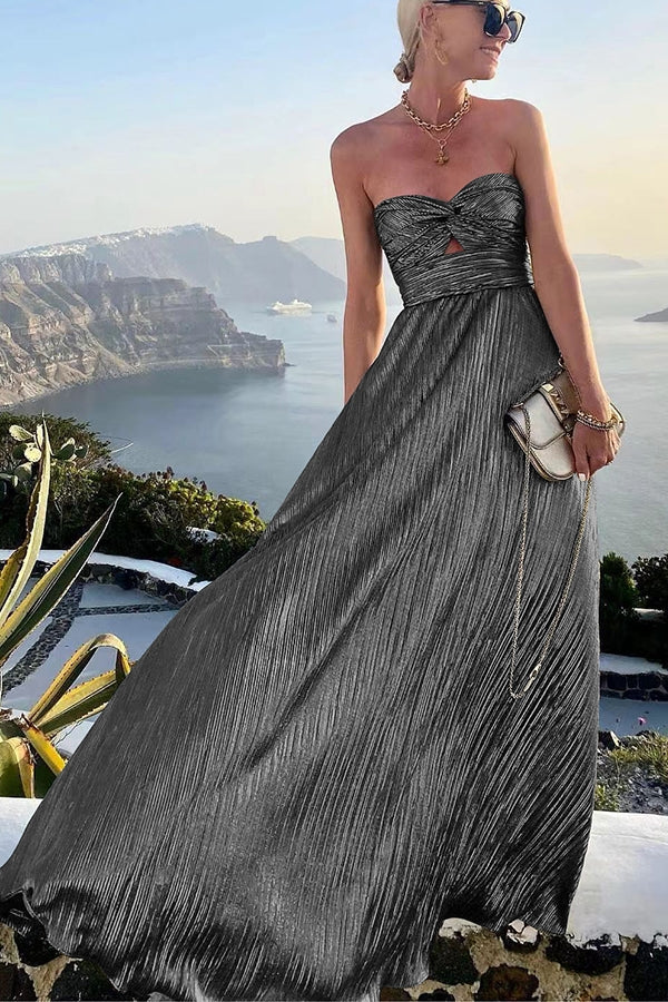 Chloé | Elegant Off-the-shoulder Sparkly Dress