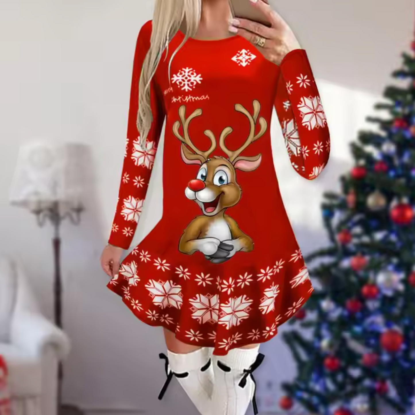 Sally - Christmas-themed Dress