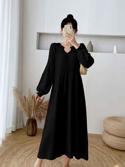 Gilda – Loose Cotton Knit Dress