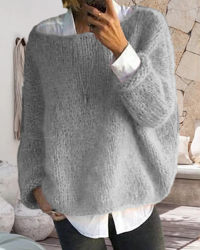 Stylish and elegant winter sweater