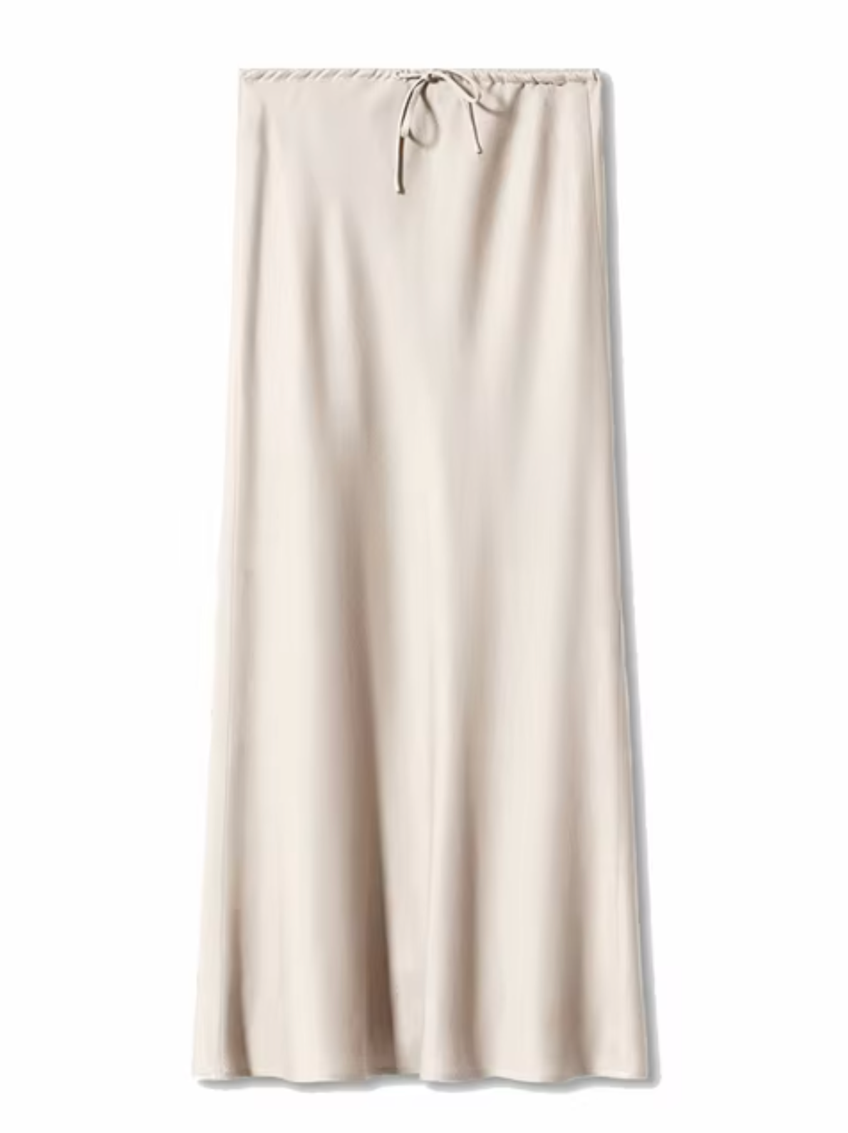 Latisha – Long Satin Silk Skirt