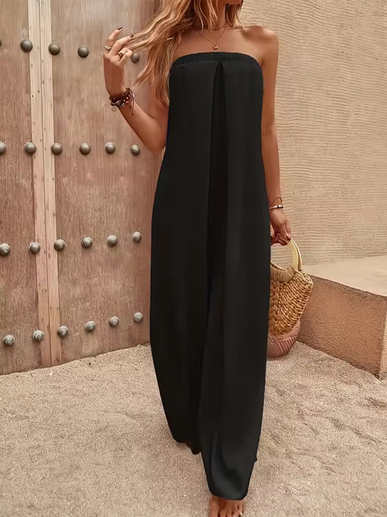 Seraphiel – Stylish Strapless Jumpsuit