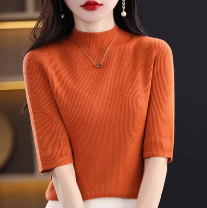 Aubrey – Knitted Turtleneck Sweater