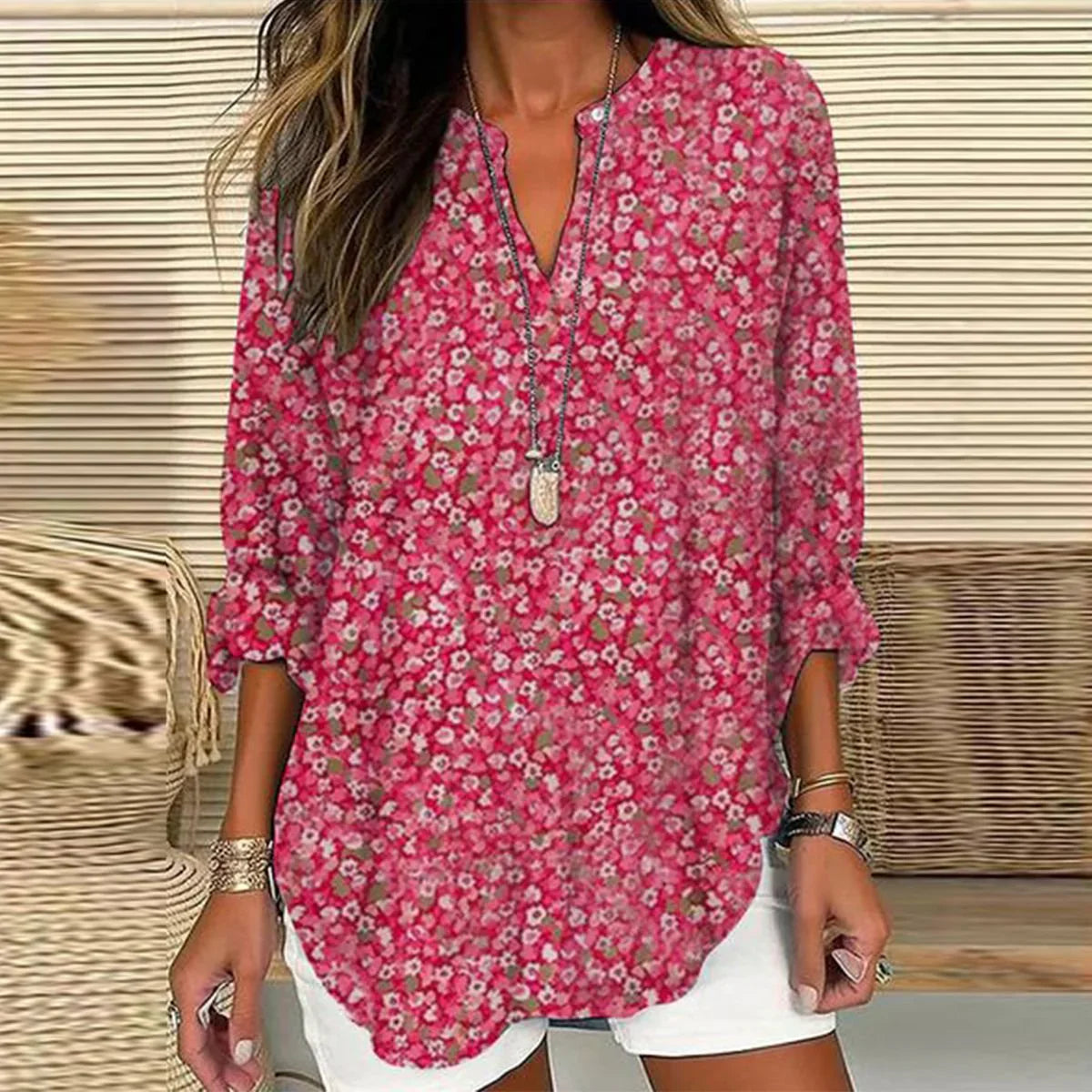 Orielis – Stylish Printed Blouse