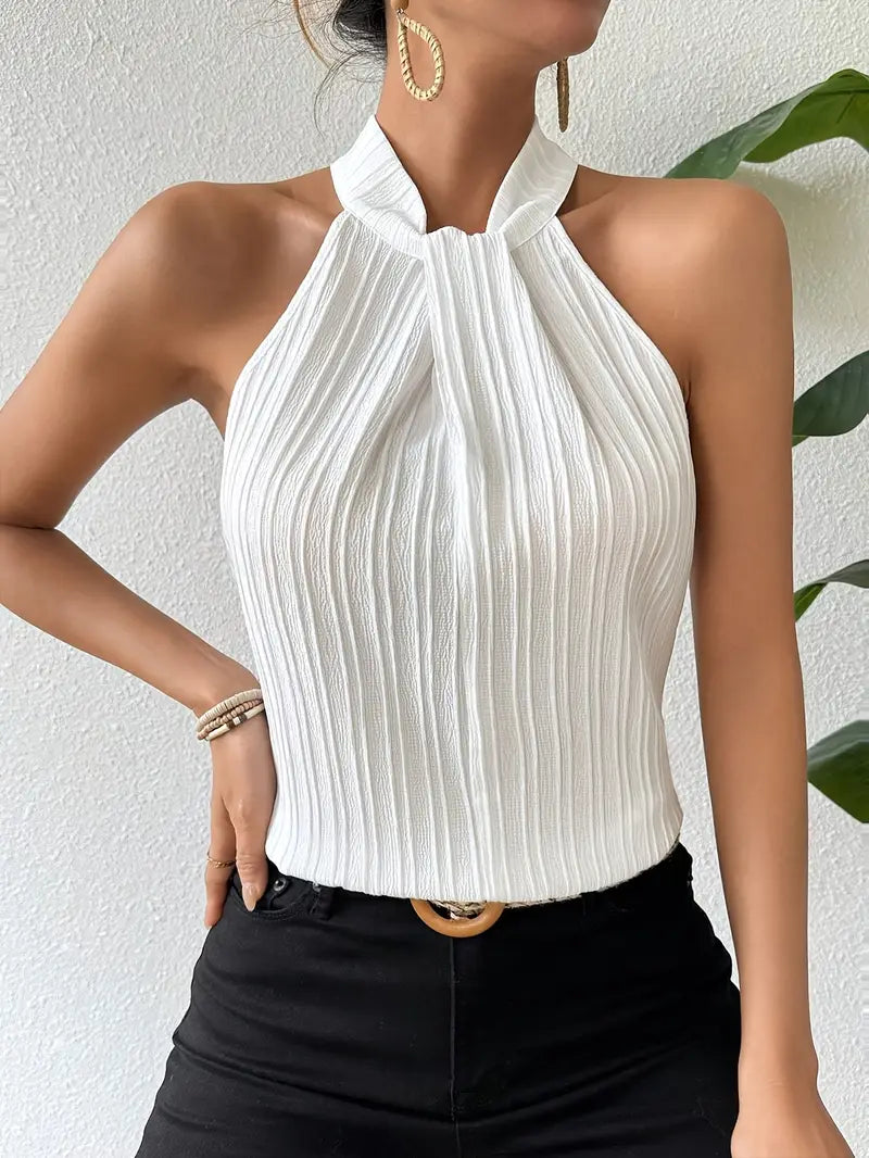 Drusilla – Elegantes Halter Neck Top