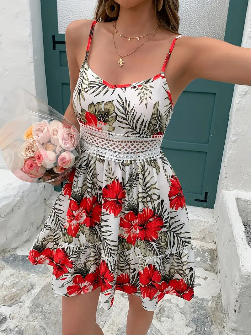 Lucena – Tropical Tiered Summer Dress