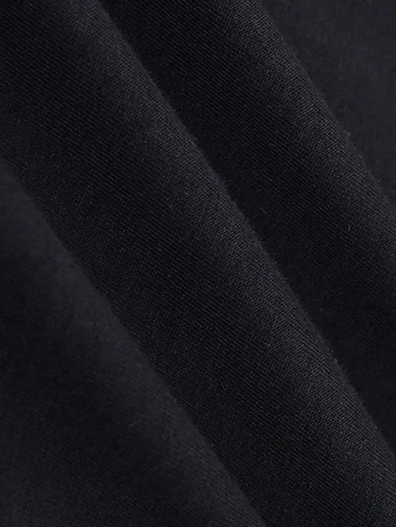 Tyra – Stylish Black Cotton T-Shirt
