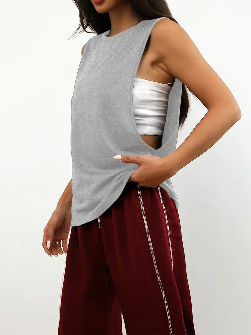 Vexis – Stylish, Sleeveless, Loose-fitting Tank Top
