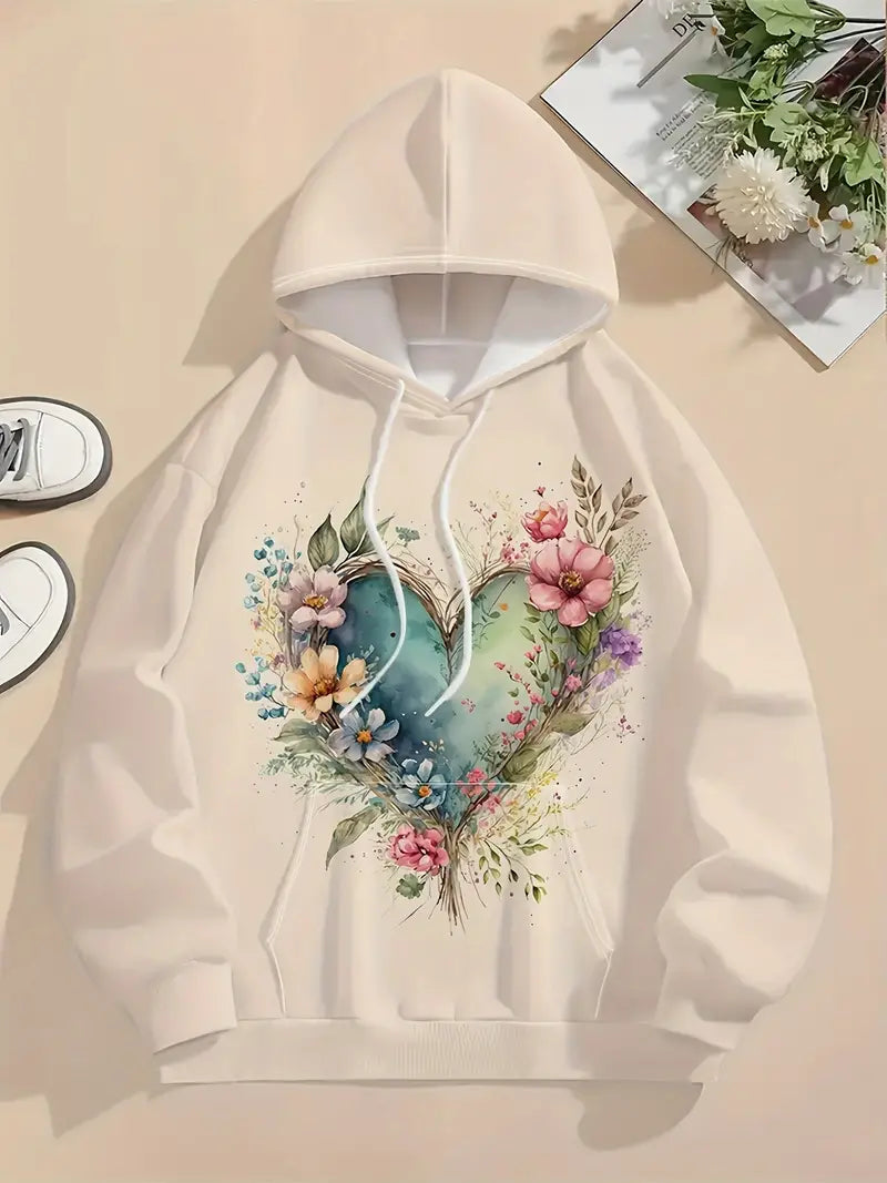 Jezebel – Floral Hoodie