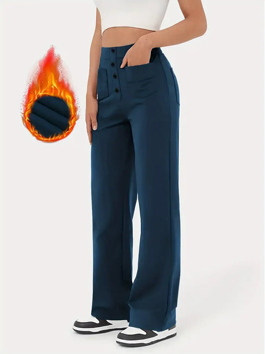 Gianna – Wide-leg Insulating Pants