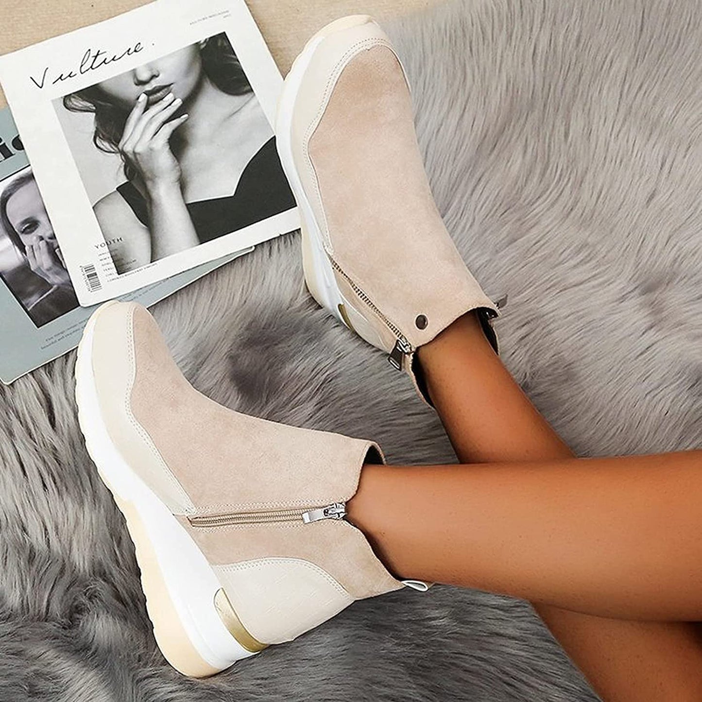 Mikaela - Comfortable waterproof women's ankle boots