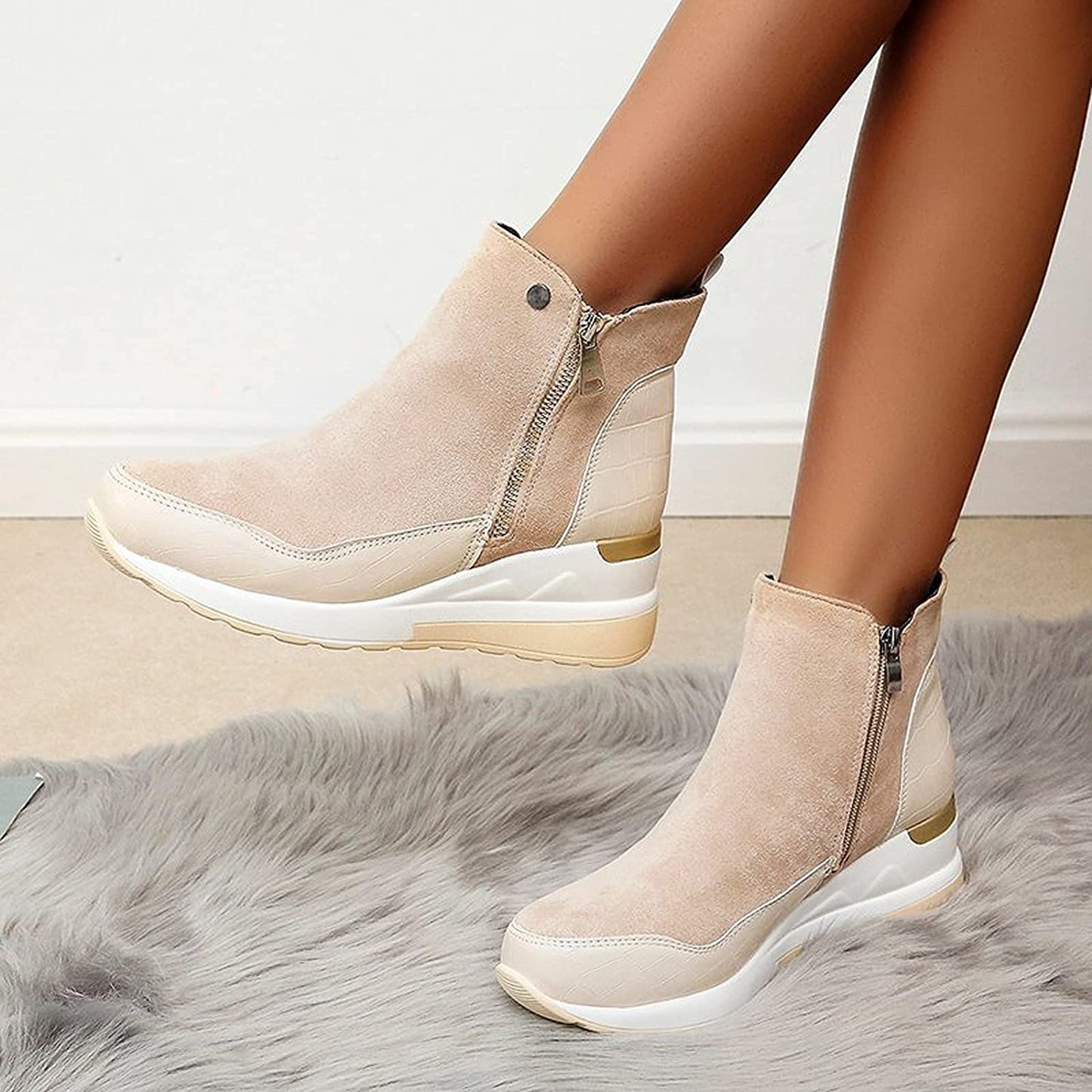 Mikaela - Comfortable waterproof women's ankle boots