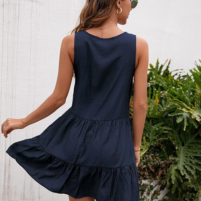 Nymeria – Chic Sleeveless Mini Dress