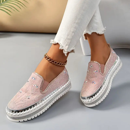 Lilithra – Stylish Shoes with Rhinestones