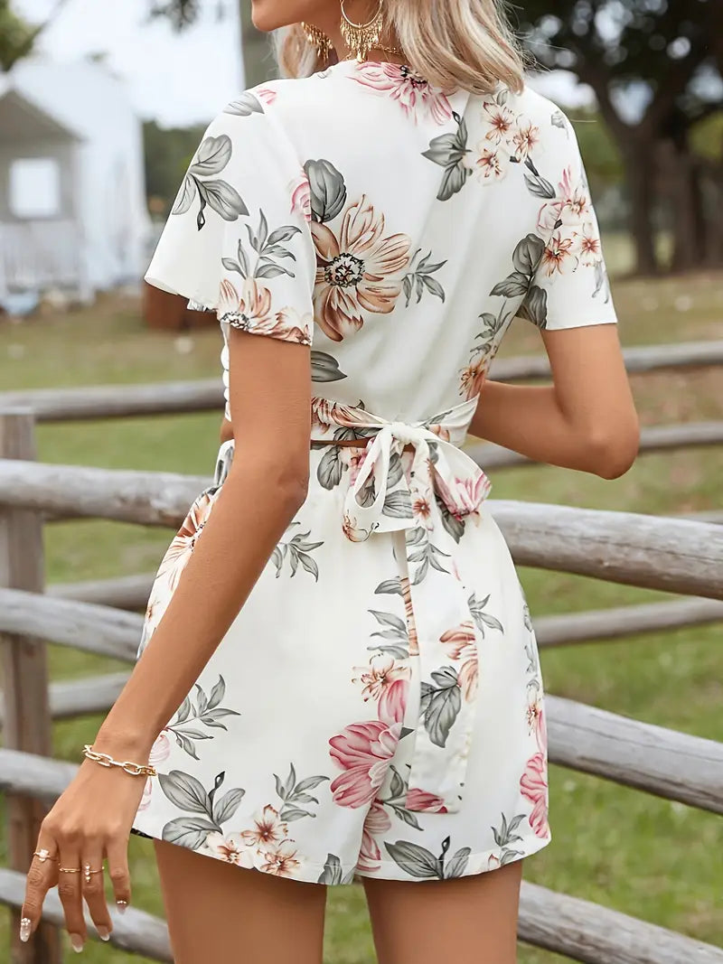 Amor –  Floral Two-piece Set