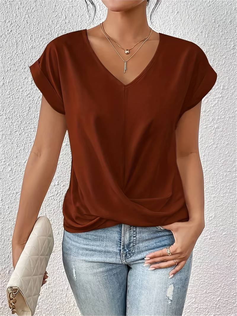 Talyssa – Casual V-neck Top