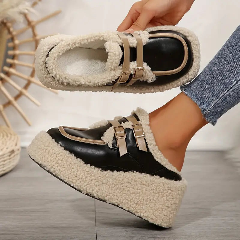 Marga – Plush Leather Loafer