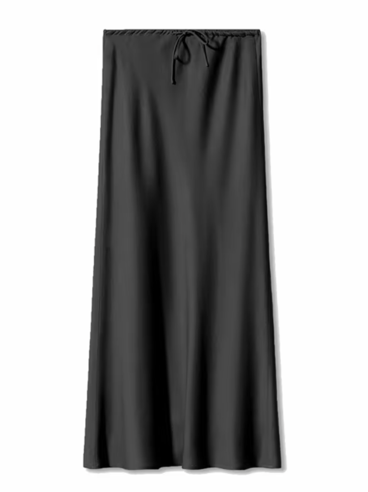 Latisha – Long Satin Silk Skirt