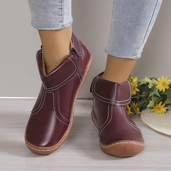 Saphira - Leather Ankle Boots