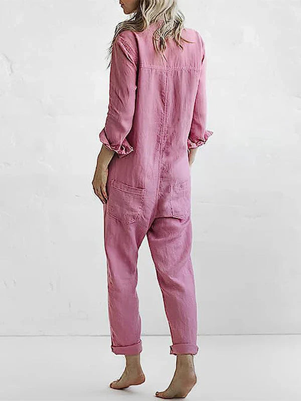 Serah – Linen Jumpsuit