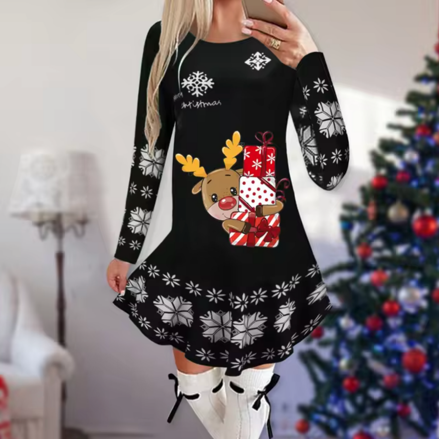 Sally - Christmas-themed Dress