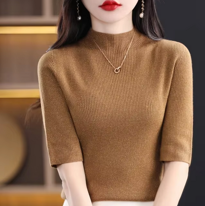 Aubrey – Knitted Turtleneck Sweater
