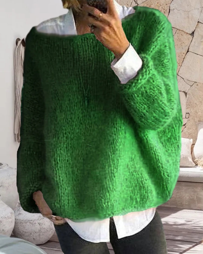 Stylish and elegant winter sweater