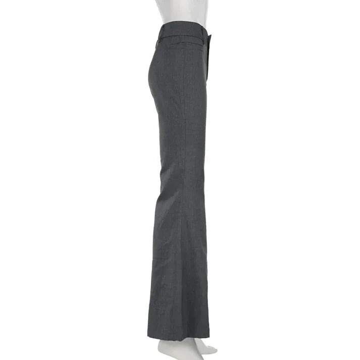 Shanti – Low-rise Flared Trousers
