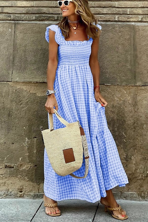 Crazy – Charming Gingham Maxi