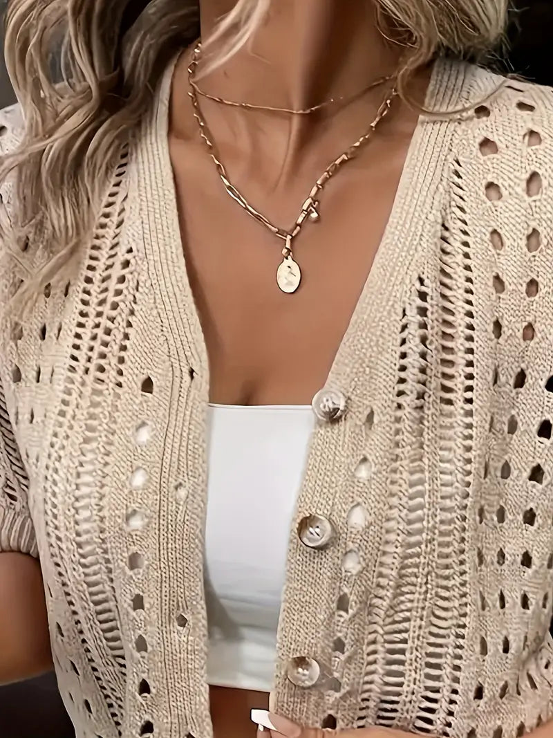 Jovelis – Stylish Open Cardigan