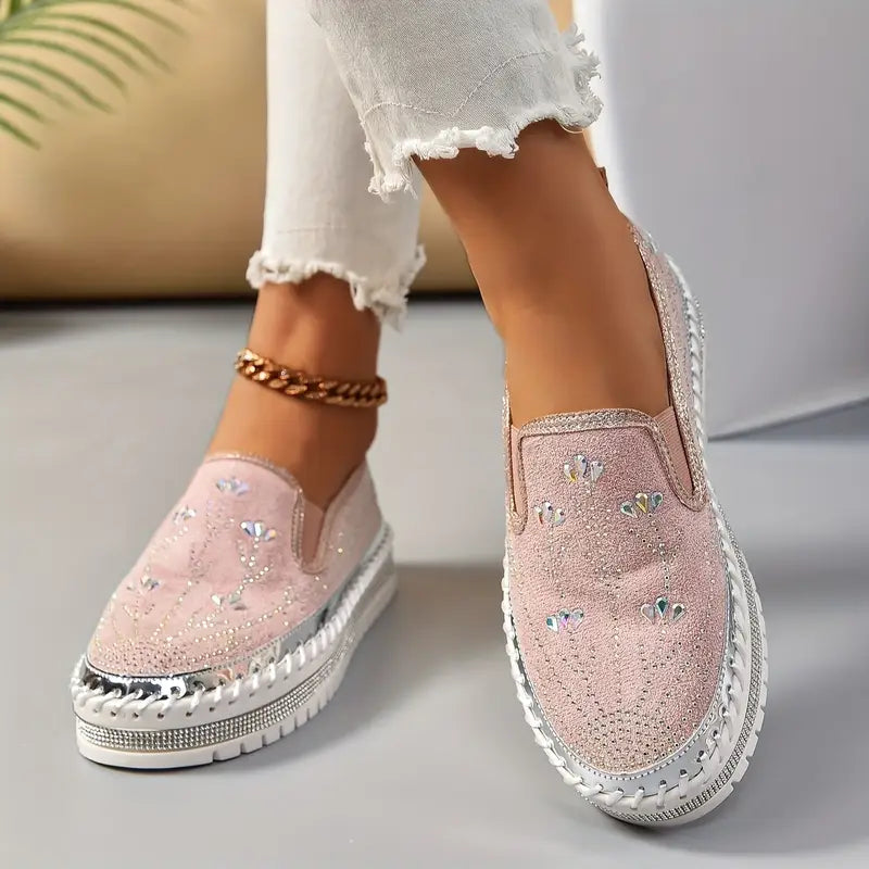 Lilithra – Stylish Shoes with Rhinestones