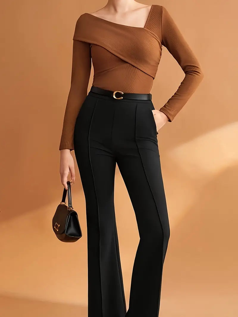 Melody – Stylish Asymmetric Neckline Top