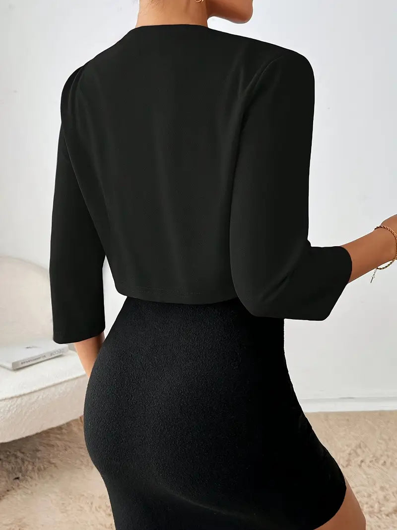 Amarantha – Elegant Short Blazer Jacket