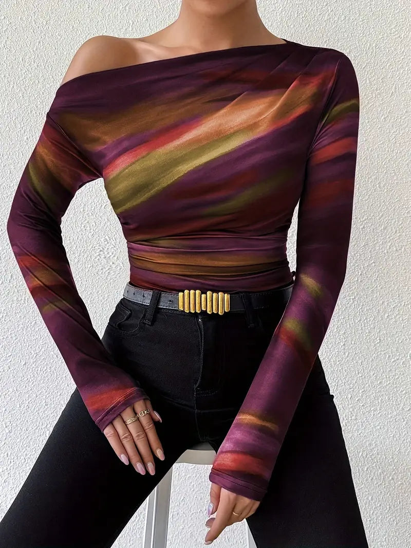 Valeria – Stylish Off Shoulder Top