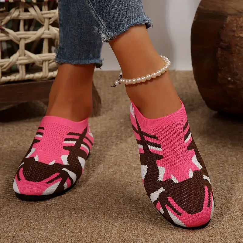 Nytheris – Stylish Breathable Slip-on Knit Shoes