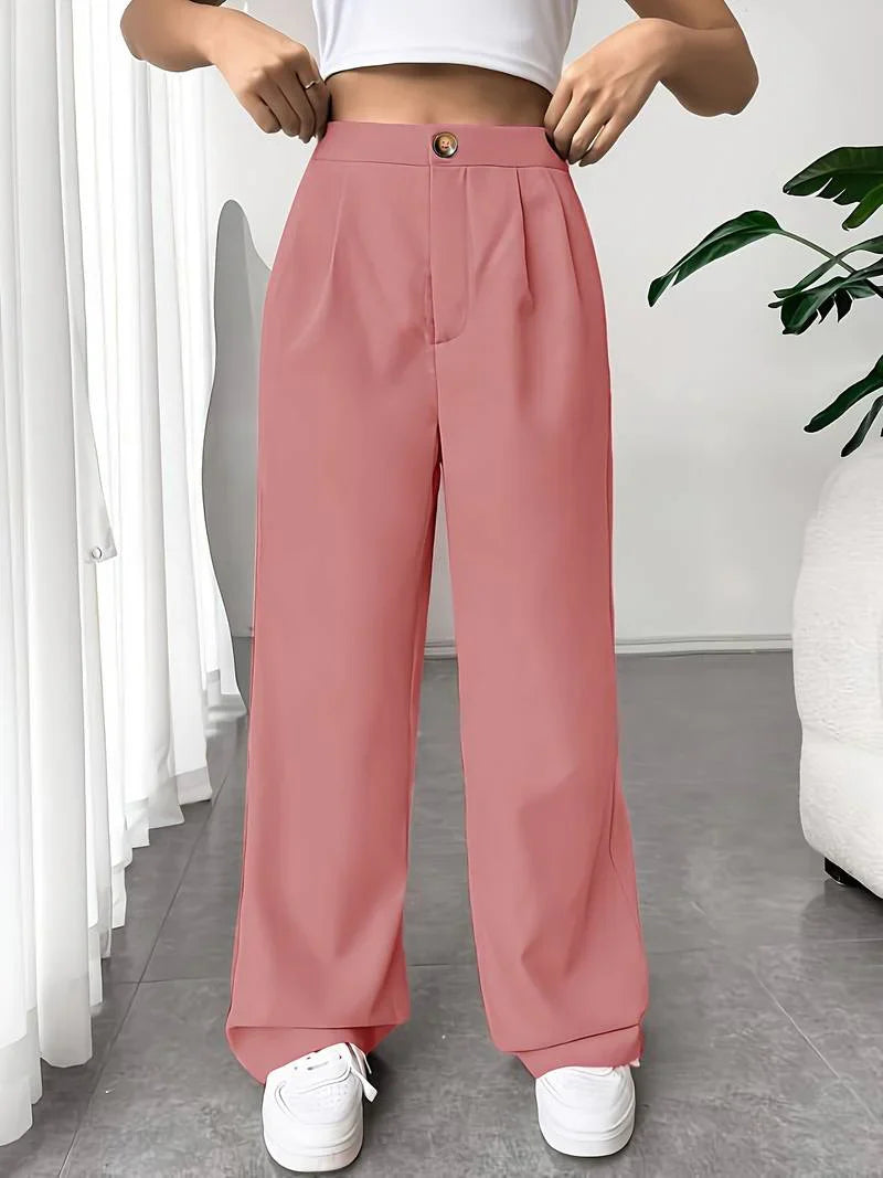 Lexley - High Waist Wide Leg Pants