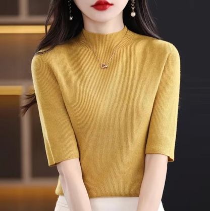 Aubrey – Knitted Turtleneck Sweater
