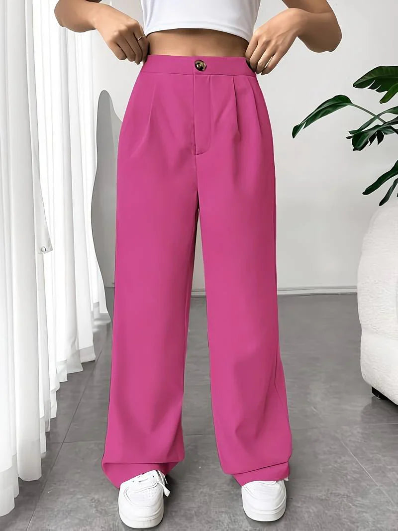 Lexley - High Waist Wide Leg Pants